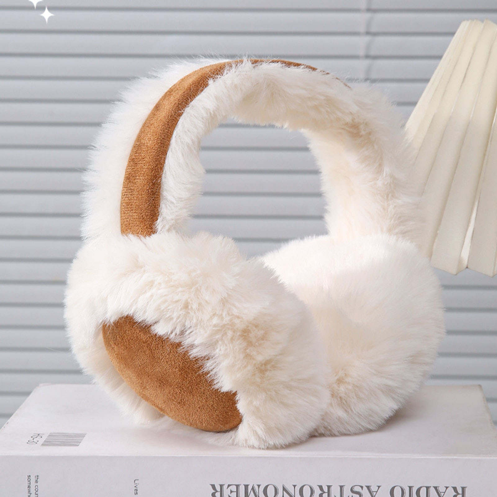 Earmuffs Foldable - Windproof Earmuffs Plush Warm for Winter