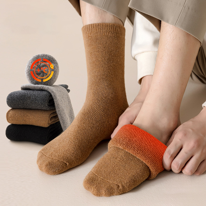 2 Pairs Winter Warm Socks Men' - огляд і ціна Thermal Sock Wool