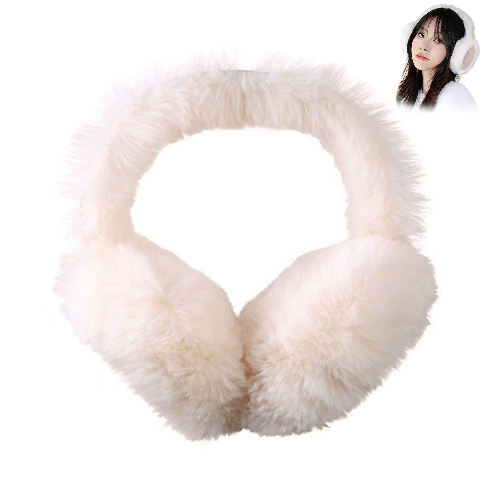 Windproof Earmuffs Plush Warm  - огляд і ціна Earmuffs Foldable