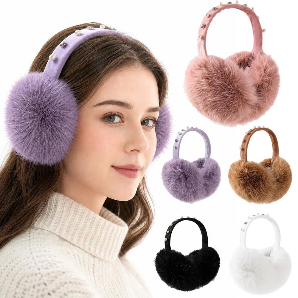 New Faux Fur Earmuffs Soft Fol - огляд і ціна Earmuffs Foldable