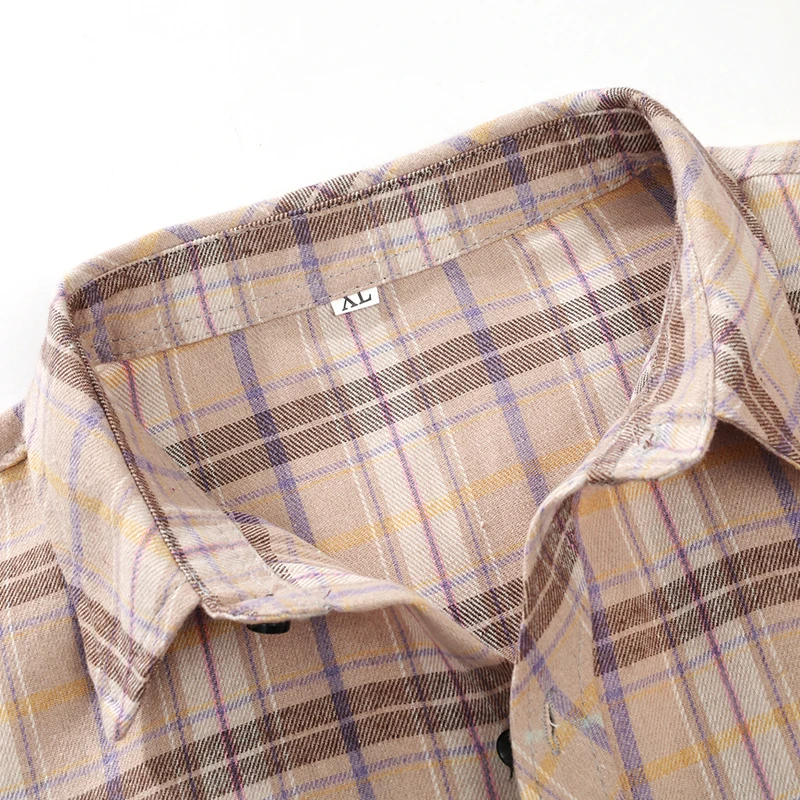 Mens Casual Plaid Grid Flannel - огляд і ціна Flannel Shirt Lined